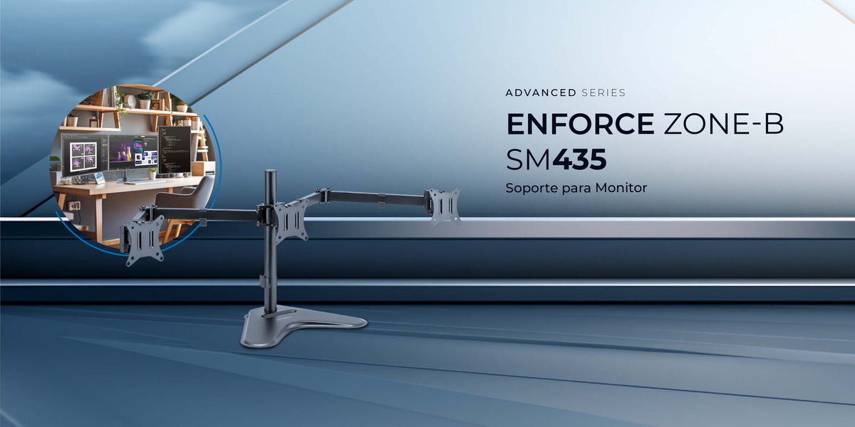 Soporte Articulado para 3 Monitores 17