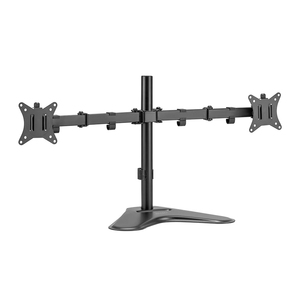 Soporte Articulado para 2 Monitores 17" - 32" | Enforce Zone-B SM425 | Soporta 9 kg | Soporte Vesa de 75x75mm | 100x100mm con Base | Advanced Series | Negro