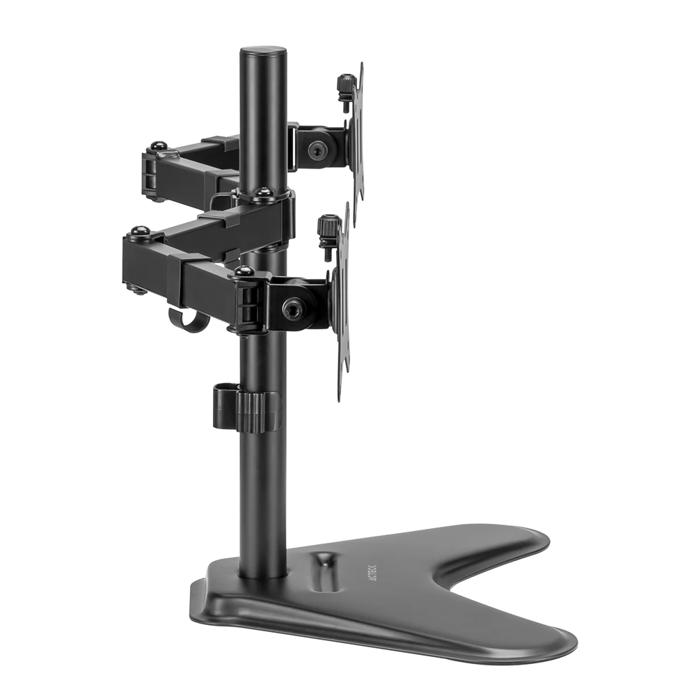 Soporte Articulado para 2 Monitores 17" - 32" | Enforce Zone-B SM425 | Soporta 9 kg | Soporte Vesa de 75x75mm | 100x100mm con Base | Advanced Series | Negro