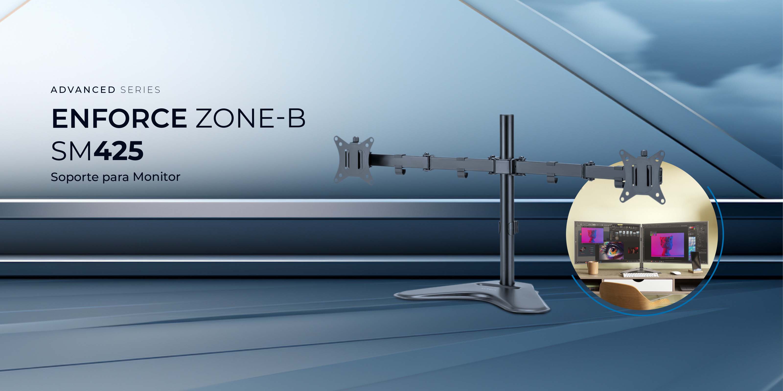 Soportes para Monitores ACTECK SM425 imagen 3