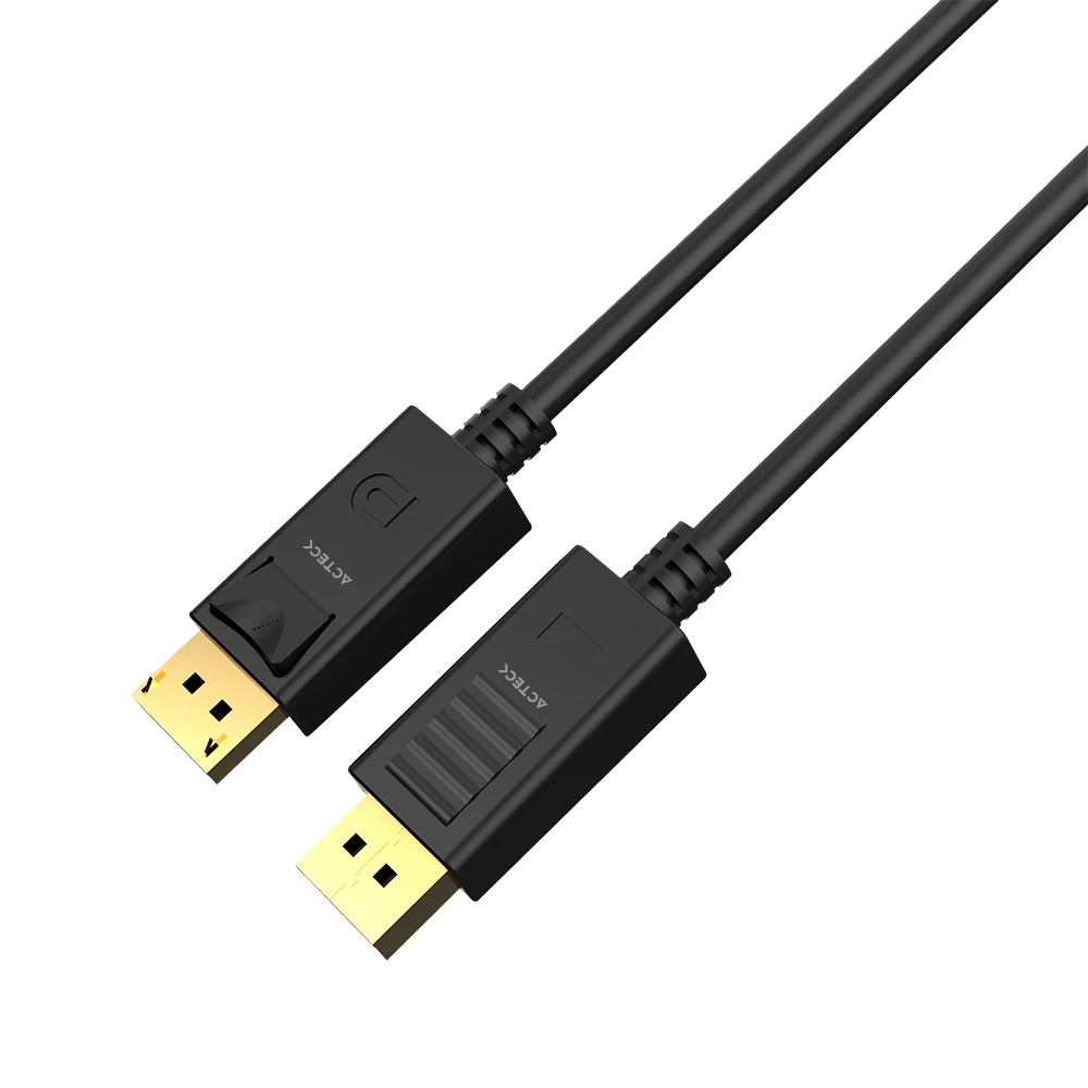 Cable DP a DP | Linx Plus DP422-1 | 4K  + 60Mhz  + 2160p + 1 metro +  Macho a Macho | Advanced Series | Negro