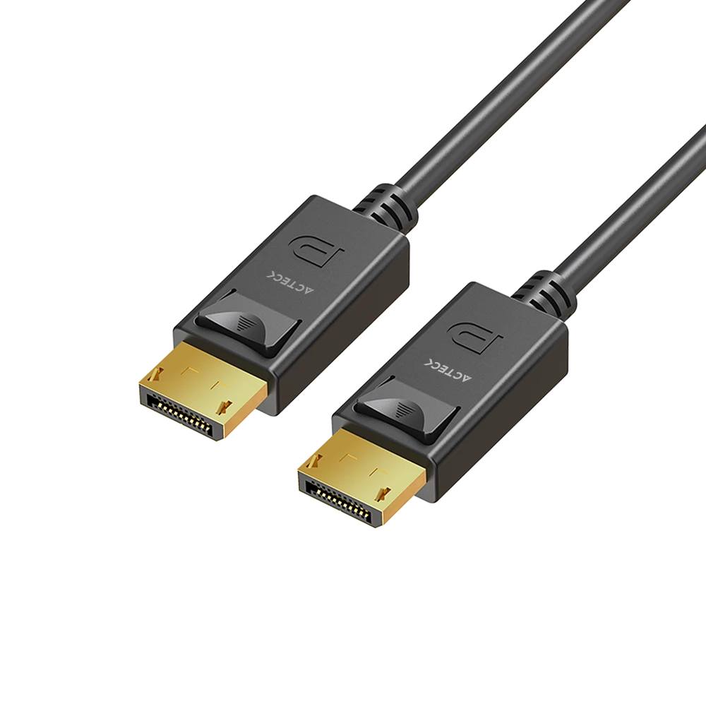 Cable DP a DP | Linx Plus DP422-1 | 4K  + 60Mhz  + 2160p + 1 metro +  Macho a Macho | Advanced Series | Negro