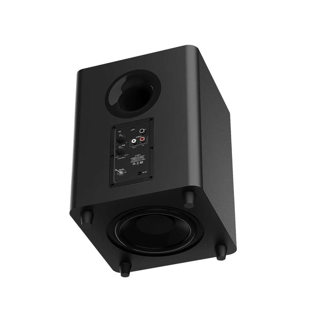 Subwoofer tipo Estudio | Dynamic Bass BW676 | Activo 50 Watts | Elite Series | Negro