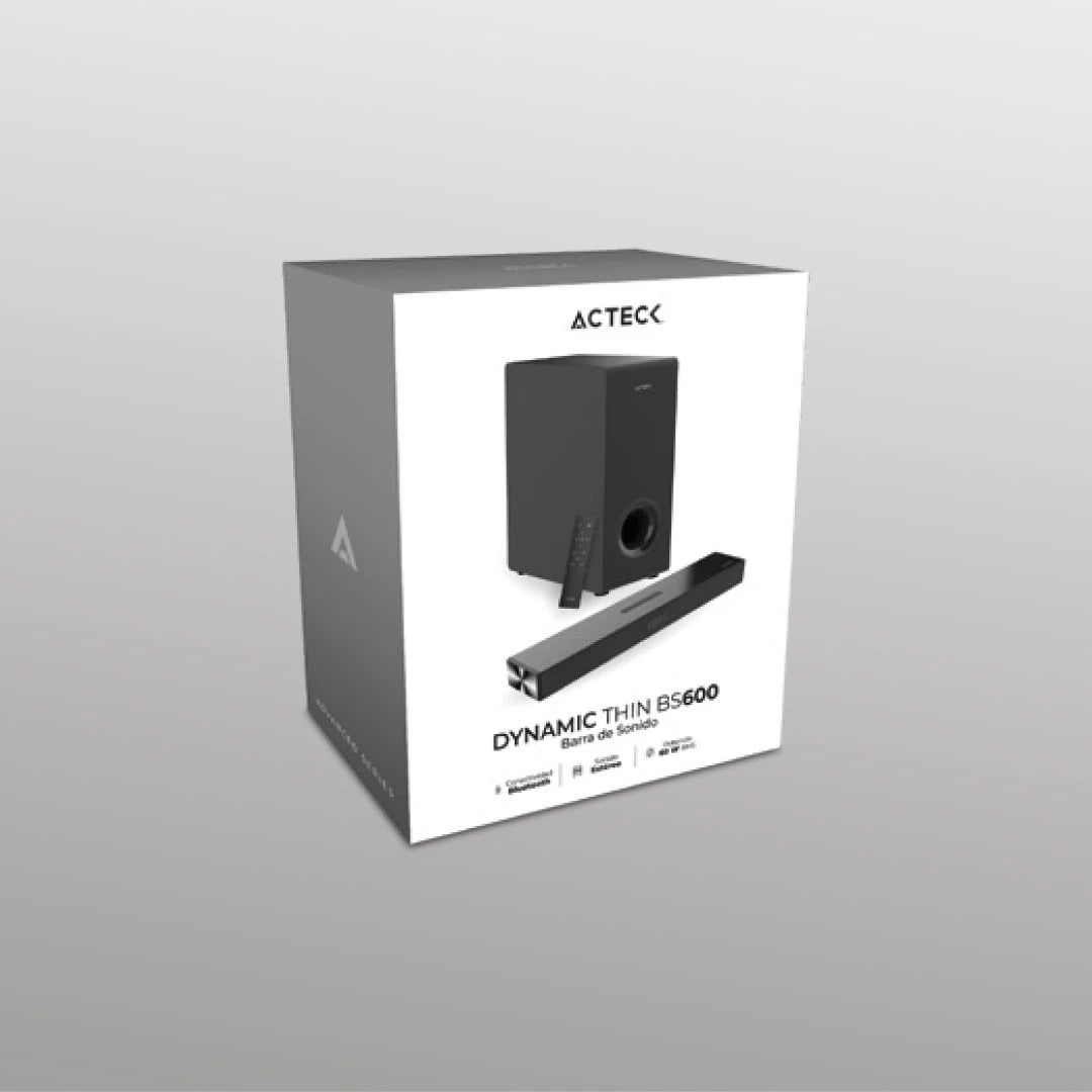 Barra de Sonido para computo y TV | Thin BS600 | Negro