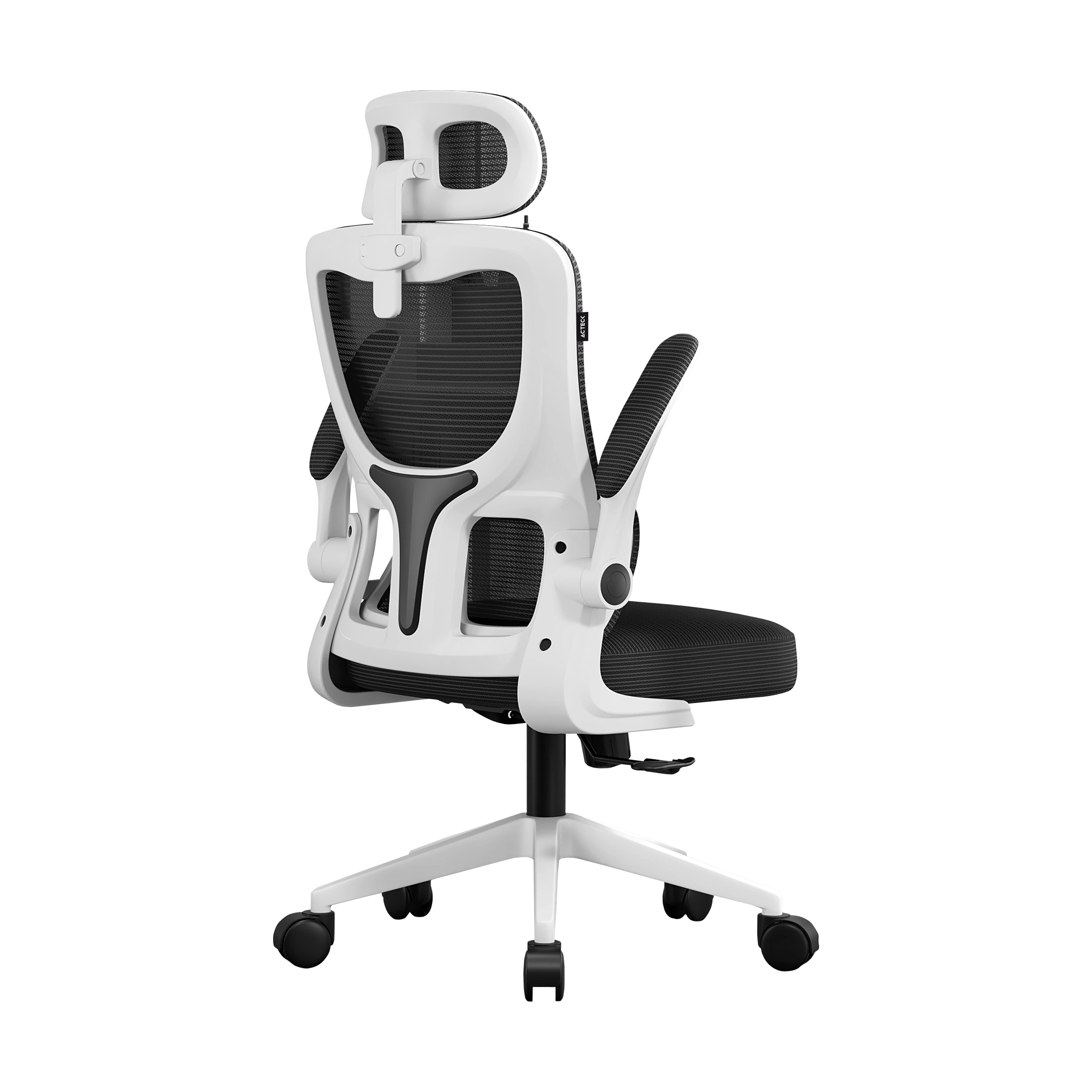 Silla | Flux Prime EC636HR | Marco Blanco- Malla Negra