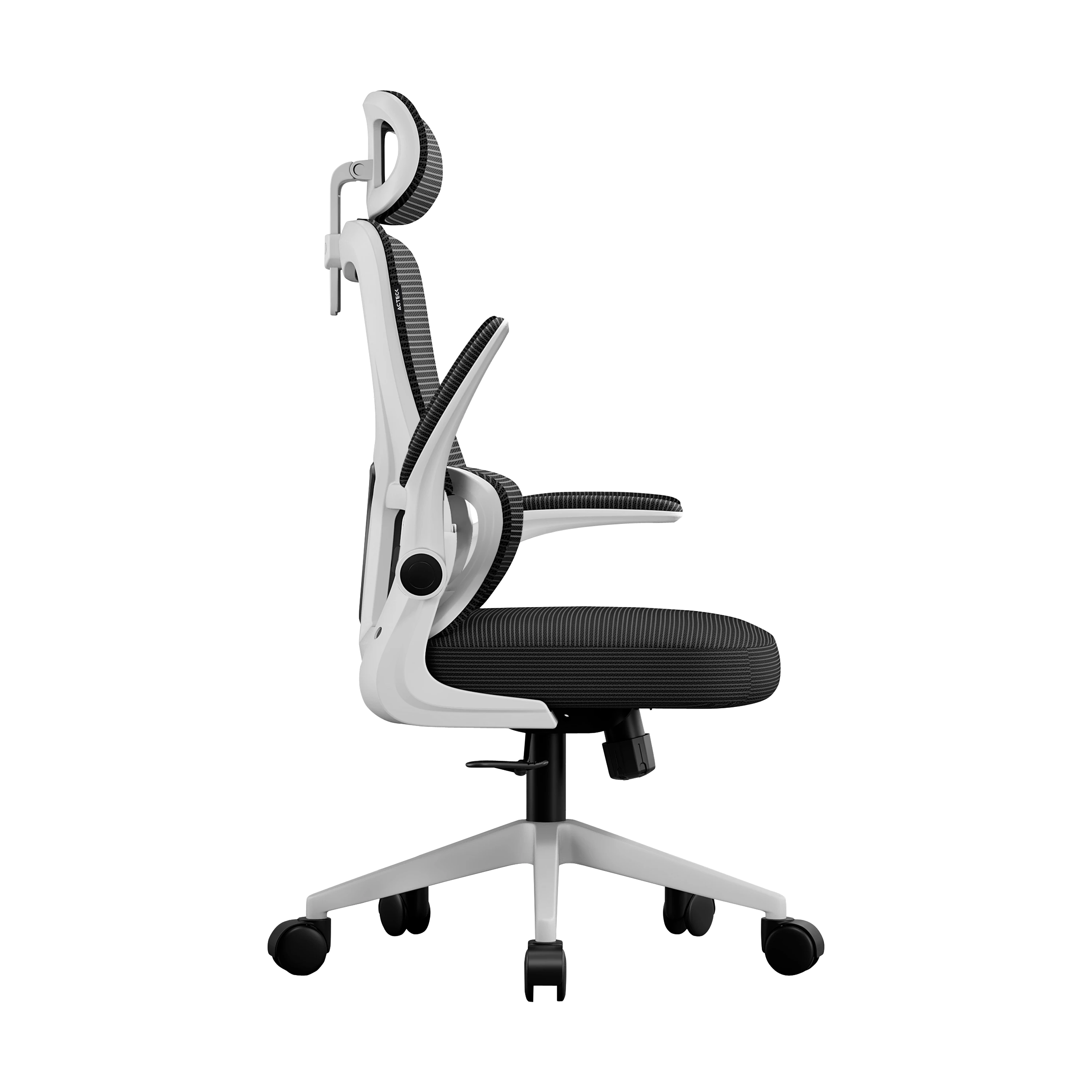 Silla | Flux Prime EC636HR | Marco Blanco- Malla Negra