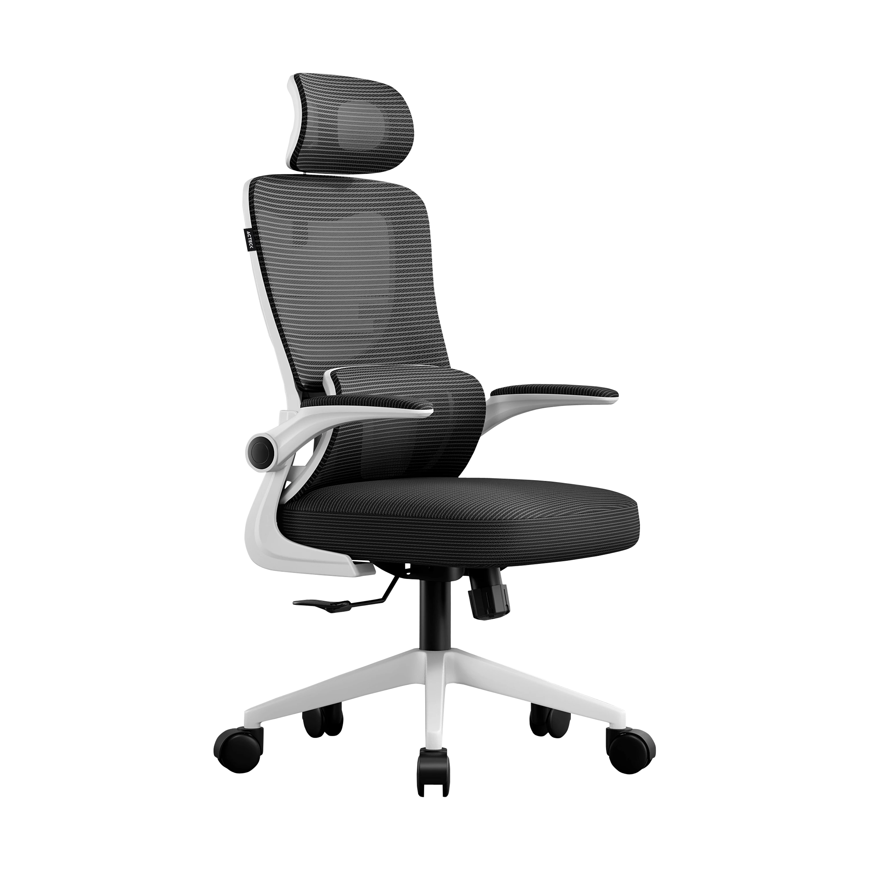 Silla | Flux Prime EC636HR | Marco Blanco- Malla Negra