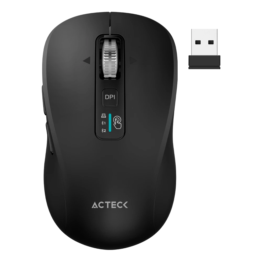 Mouse Multidispositivo | Virtuos Pro Air MI766 | Negro