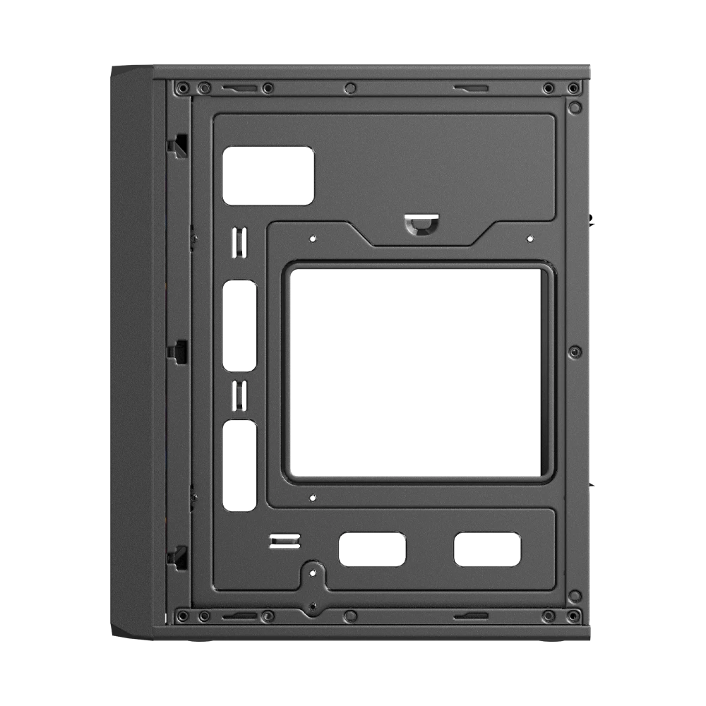 Gabinete Mini Torre | Doom Ultra Crystal GI750C | Negro