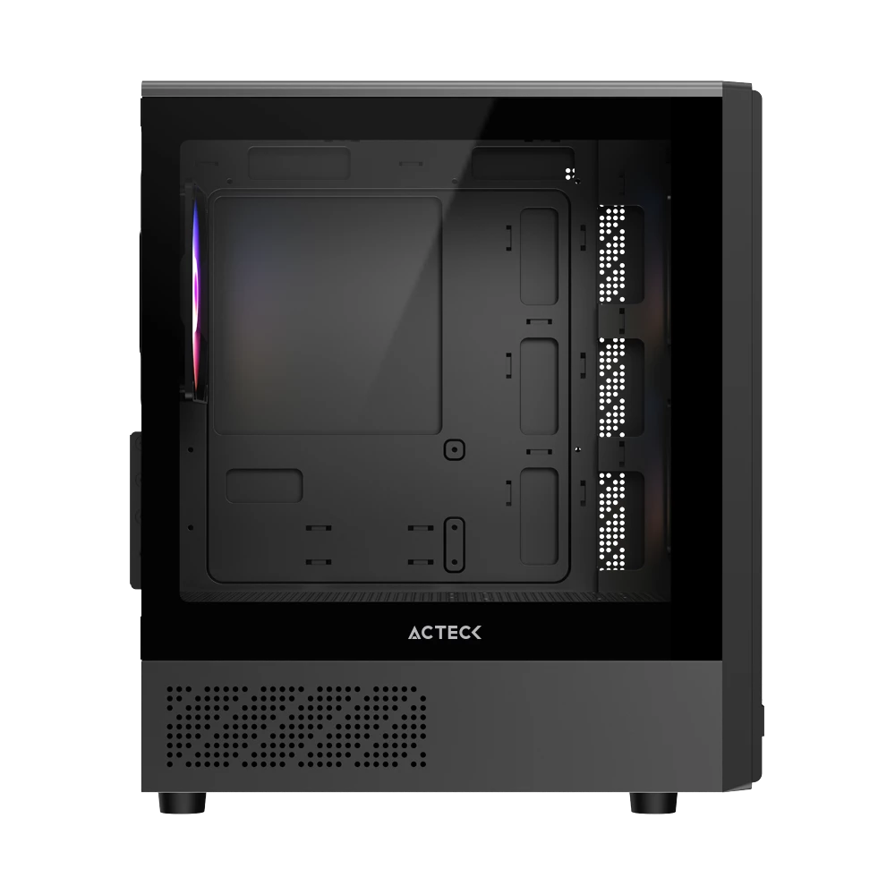 Gabinete Compact Mini Torre | Zyron GC606 | Negro