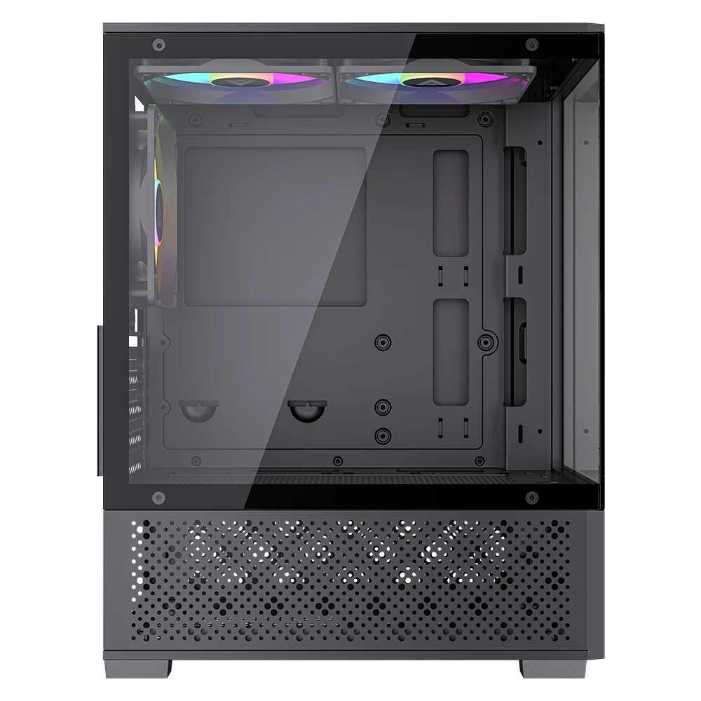 Gabinete Compact Mini Torre | Panorak GC600 | Negro