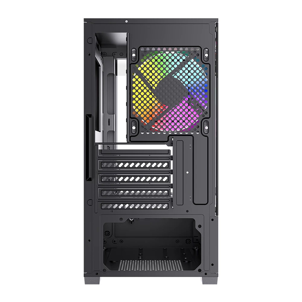 Gabinete Compact Mini Torre | Panorak GC600 | Negro