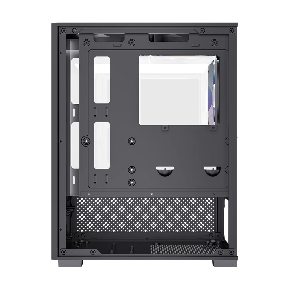 Gabinete Compact Mini Torre | Panorak GC600 | Negro