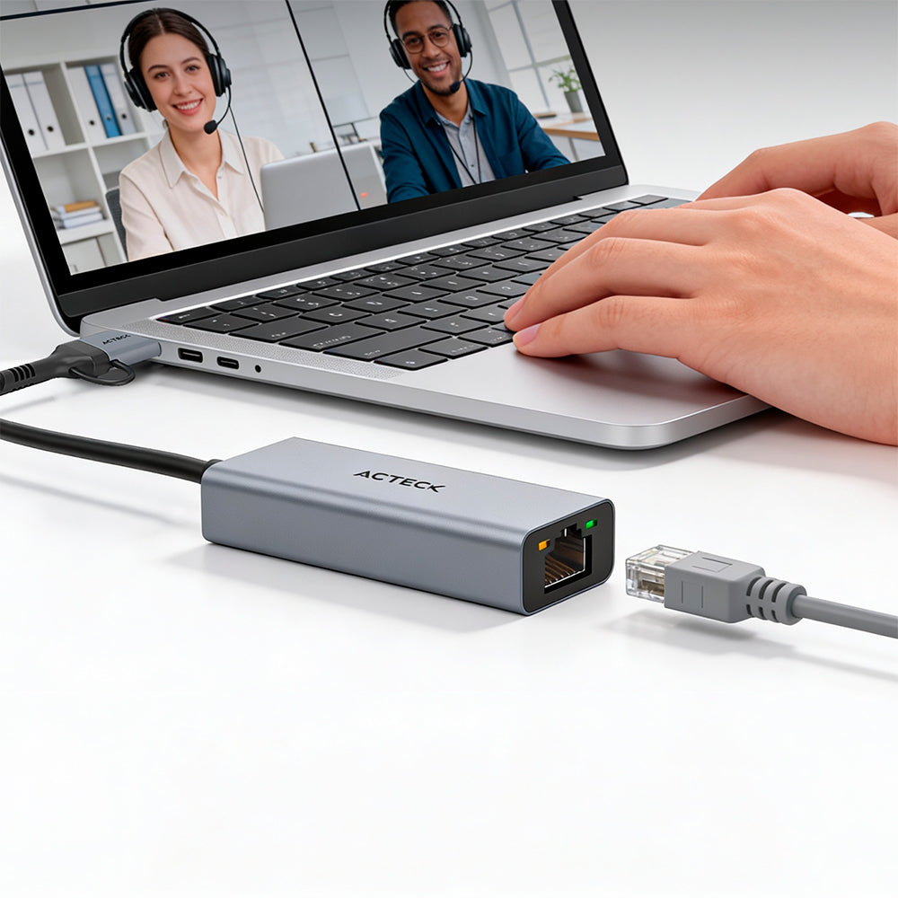 Adaptador USB-C/A a Ethernet RJ45 | Gatex Net AN650