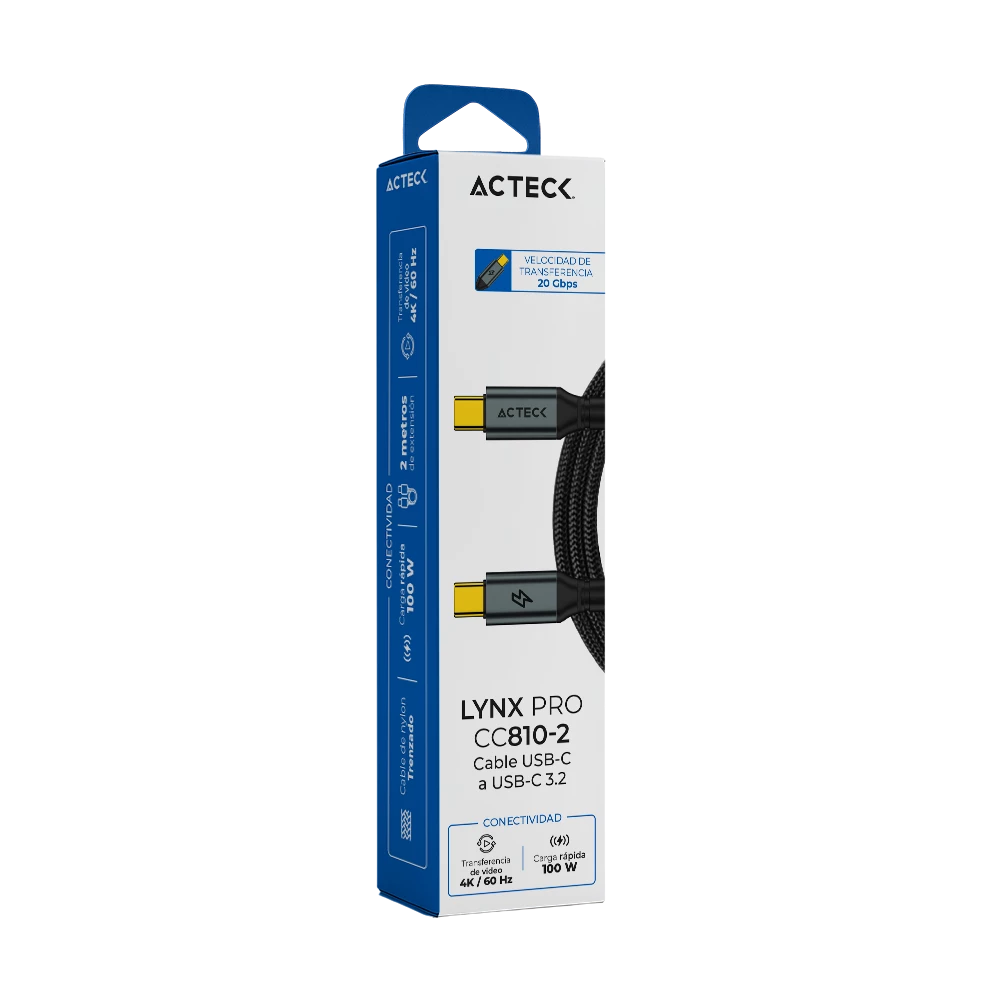 Cable USB-C a C 3.2 | Lynx Pro CC810-2