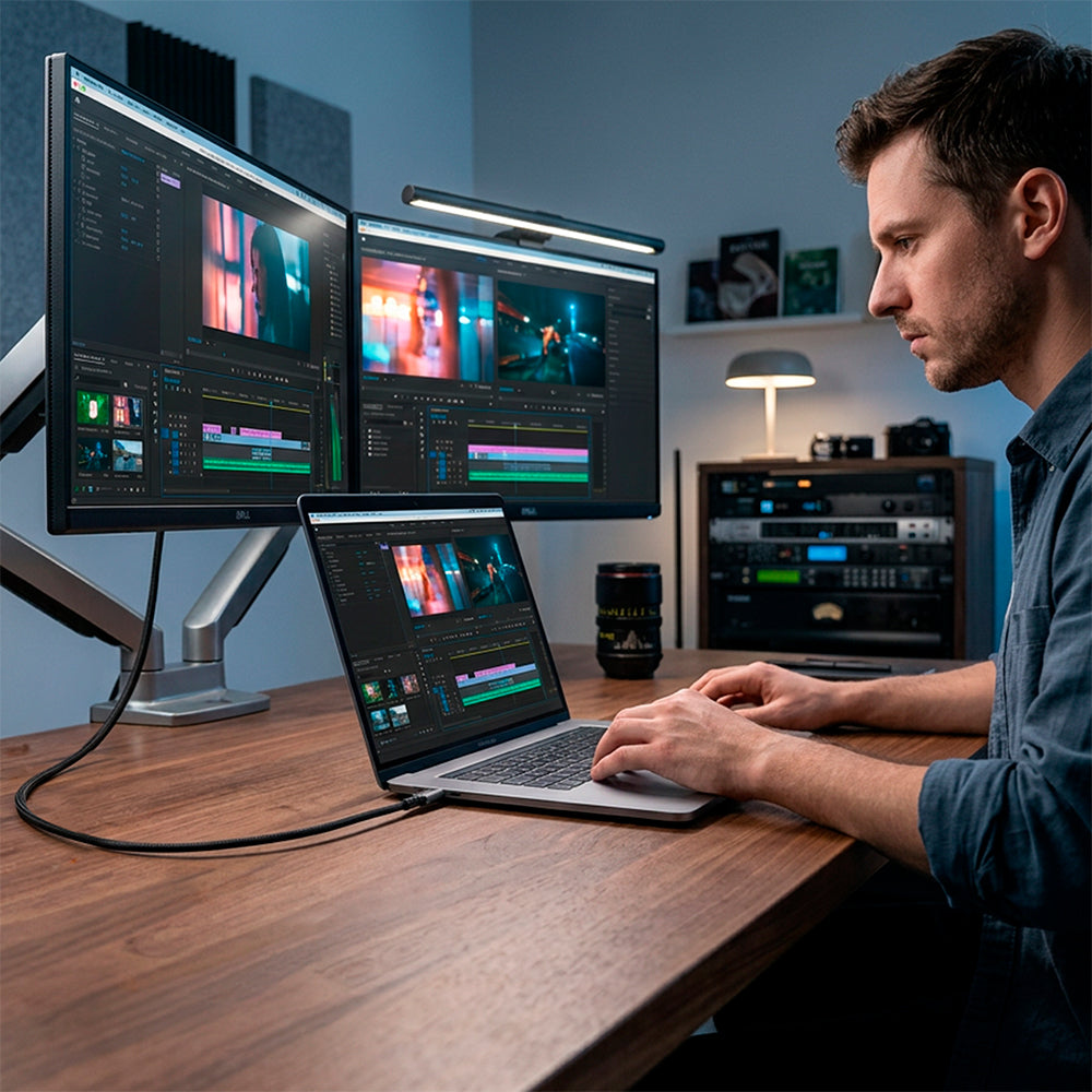 Cable USB-C a HDMI 2.0 | Lynx Plus CC520-1