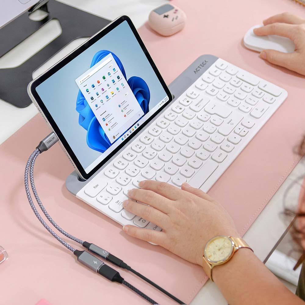 Adaptador USB-C a Jack 3.5 mm Hembra + PD | Gatex Audio AA440