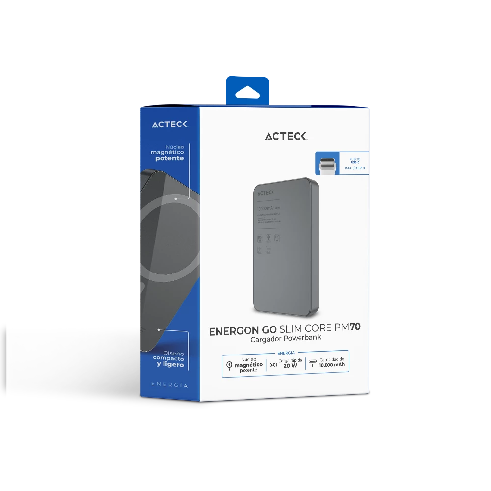 Powerbank | Energon Go Slim Core PM70 | 10,000 mAh